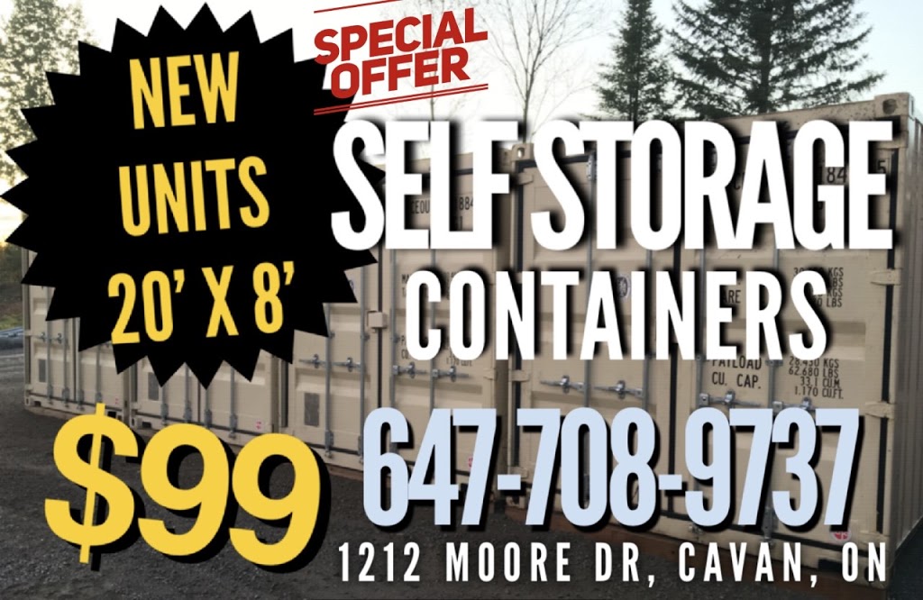 top cans self storage | 1212 Moore Dr, Cavan, ON L0A 1C0, Canada | Phone: (647) 708-9737