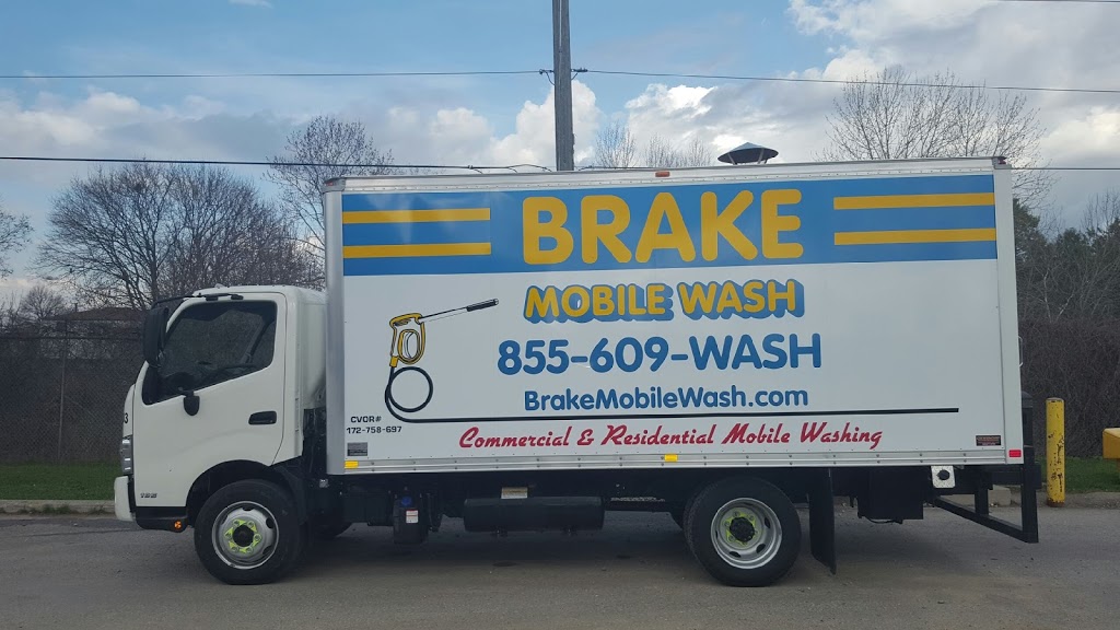 Brake Mobile Wash | 170 Vondrau Dr Unit 1, Cambridge, ON N3E 1B8, Canada | Phone: (855) 609-9274