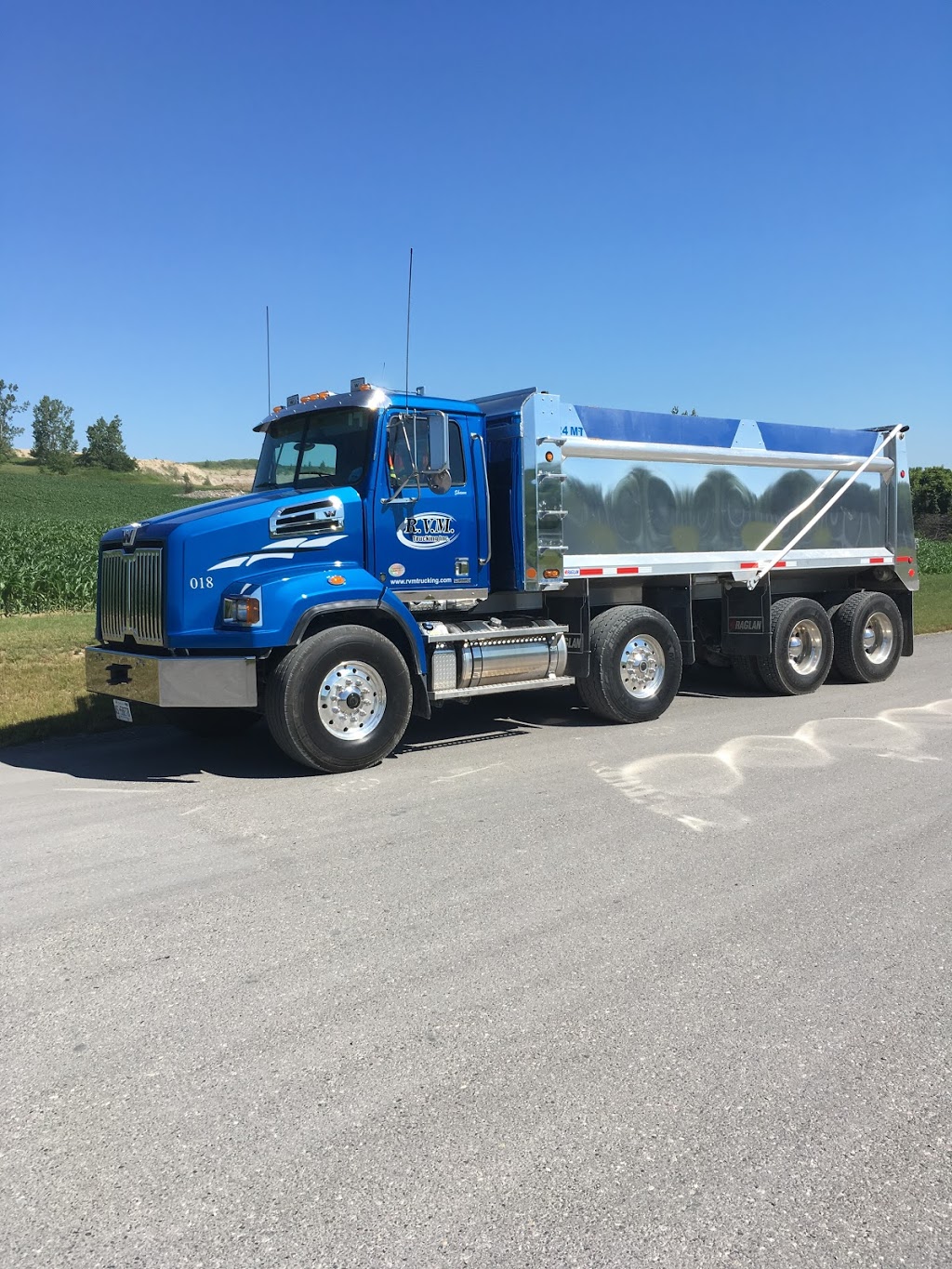 RVM Trucking | 793140 Hanmer Line, Norwich, ON N0J 1P0, Canada | Phone: (519) 468-2744