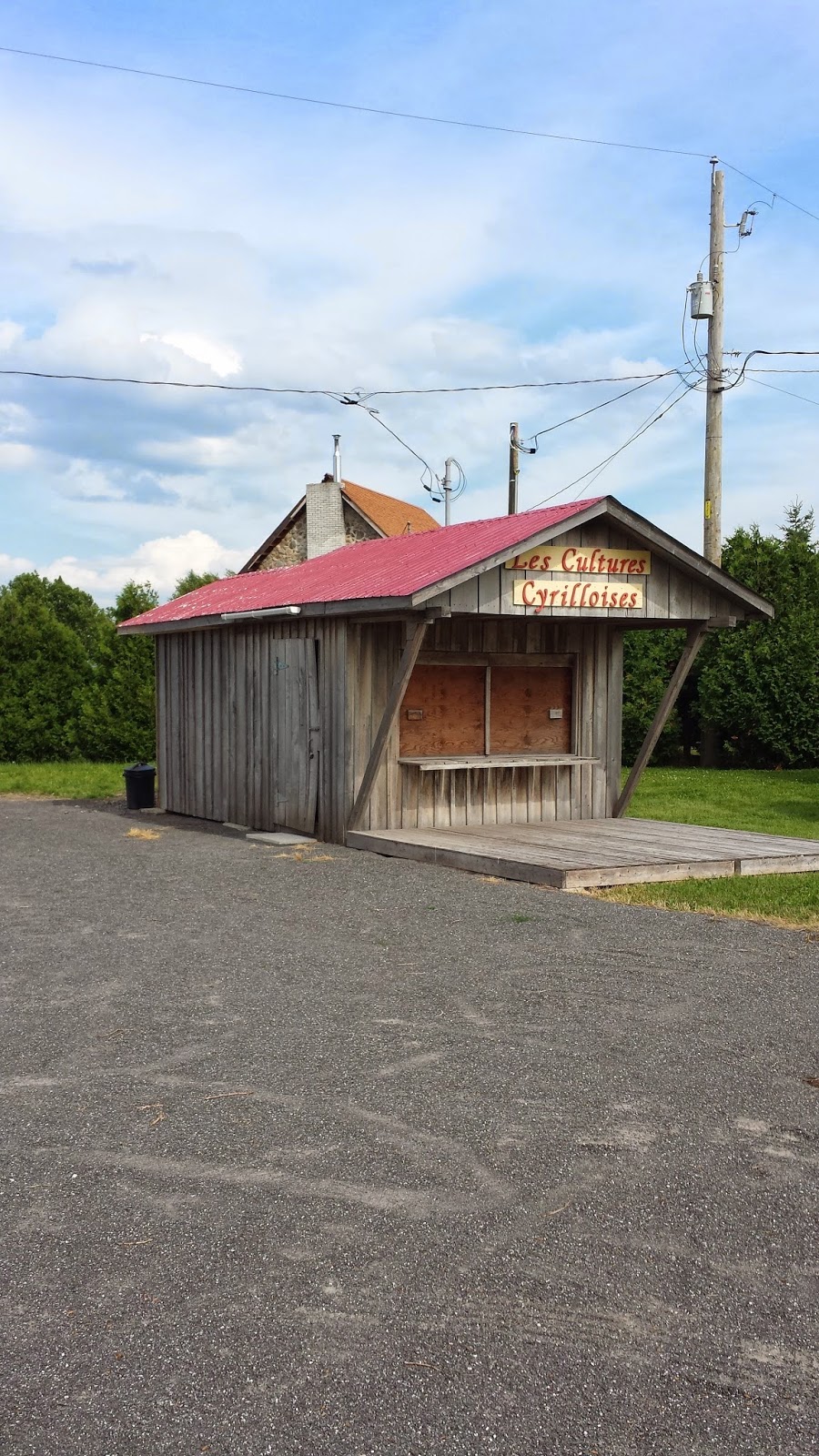Les Cultures Cyrilloises | 1190 rang 5 Wendover, Sortie 185 autoroute 20, Saint-Cyrille-de-Wendover, QC J1Z 1S4, Canada | Phone: (819) 397-2031