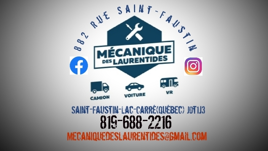 Mécanique des Laurentides | 882 Rue Saint Faustin, Saint-Faustin-Lac-Carré, QC J0T 1J3, Canada | Phone: (819) 688-2216
