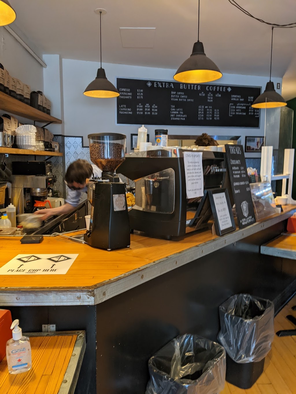 Extra Butter Coffee | 283 Roncesvalles Ave, Toronto, ON M6R 2M3, Canada | Phone: (647) 340-7791