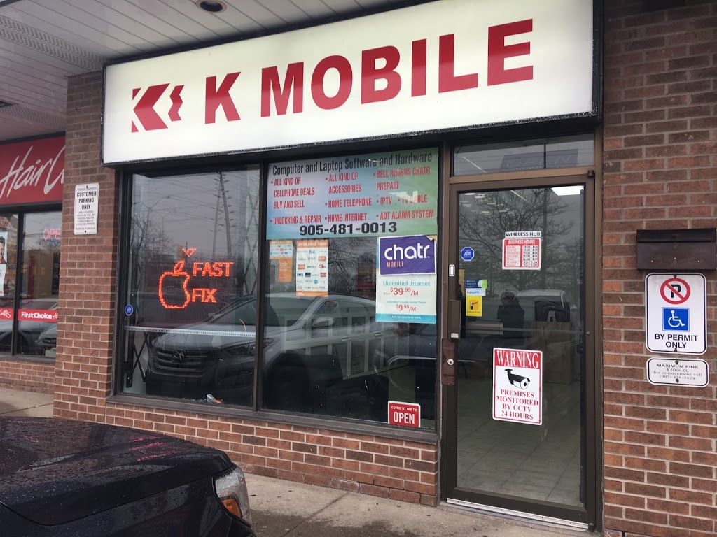 K Mobile | electronics store | 6-2200 Queen St E, Brampton, ON L6S 4G9, Canada | 4167161144 OR +1 416-716-1144