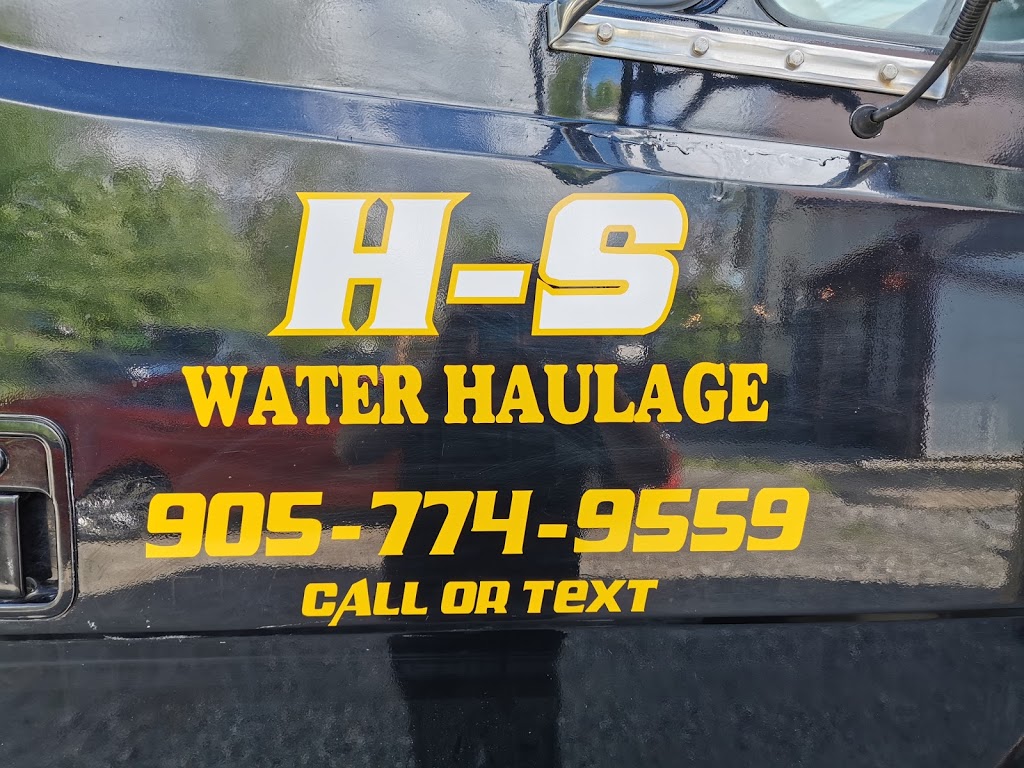 H-S Water Haulage | 53 Horseshoe Bay Rd, Dunnville, ON N1A 2W8, Canada | Phone: (905) 774-9559
