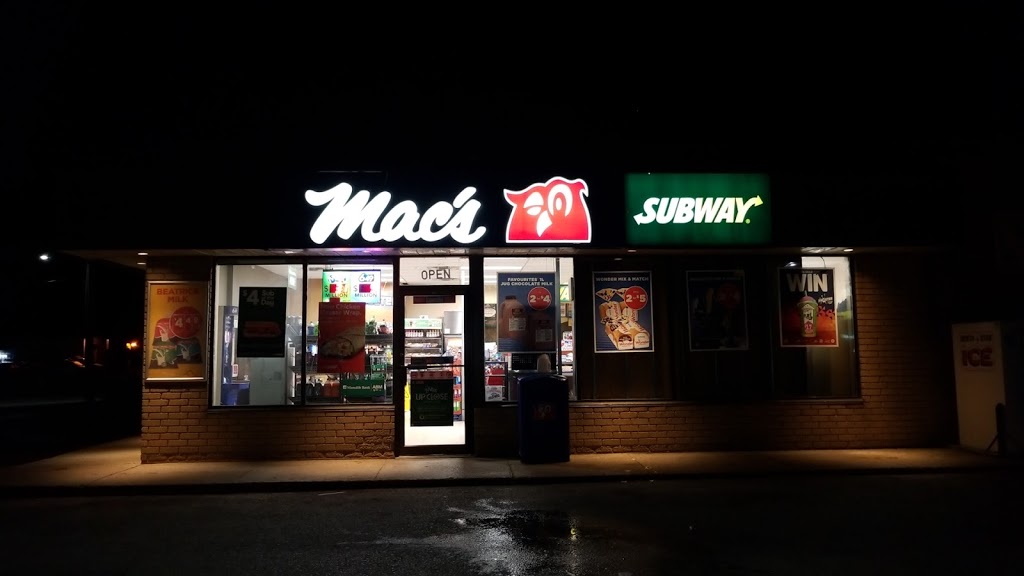 Subway | Macs Convenience Store, 133 St George St, Mitchell, ON N0K 1N0, Canada | Phone: (519) 348-8828