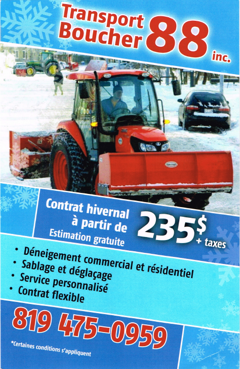 Transport Boucher 88 Inc | 895 Boulevard Lemire O, Drummondville, QC J2B 8A9, Canada | Phone: (819) 475-0959