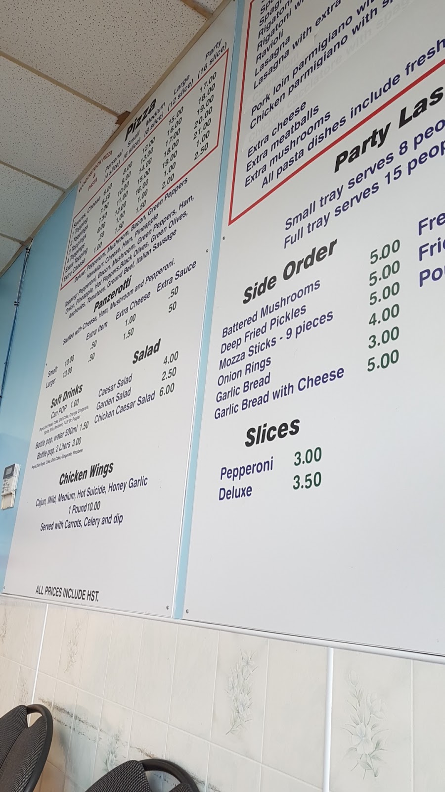 Woodstock Pizza & Pasta | 208 Springbank Ave, Woodstock, ON N4S 7R2, Canada | Phone: (519) 539-1444