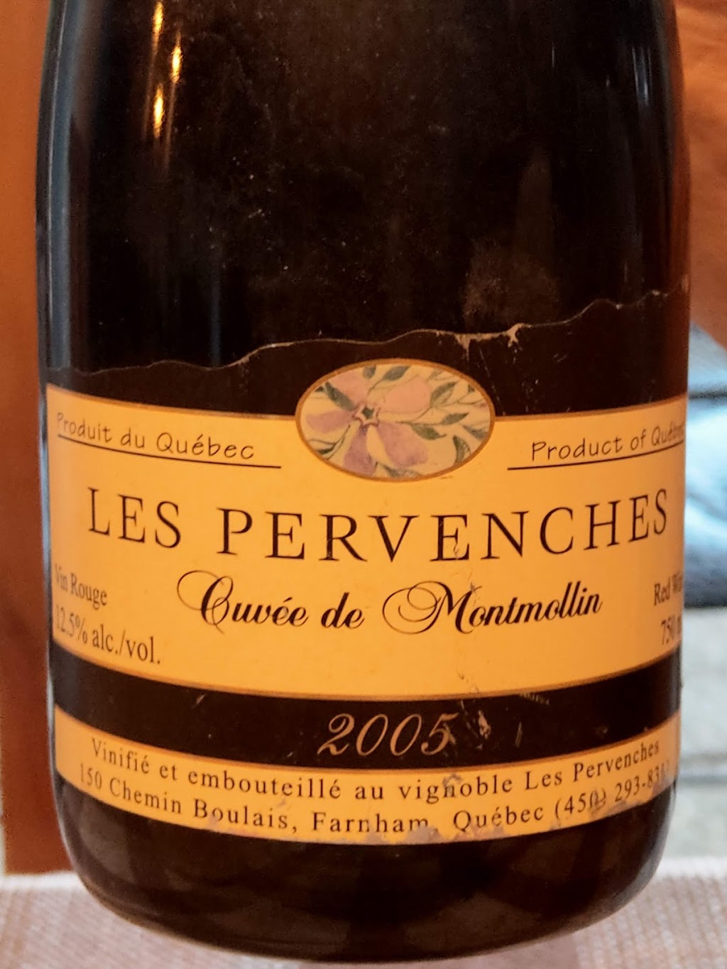 Vignoble les Pervenches | 150 Chemin Boulais, Farnham, QC J2N 2P9, Canada | Phone: (450) 293-8311