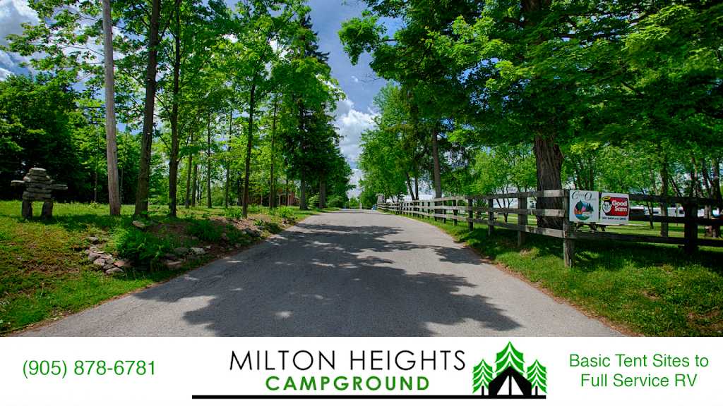 Milton Heights Campground | 8690 Tremaine Rd, Milton, ON L9E 0E2, Canada | Phone: (905) 878-6781