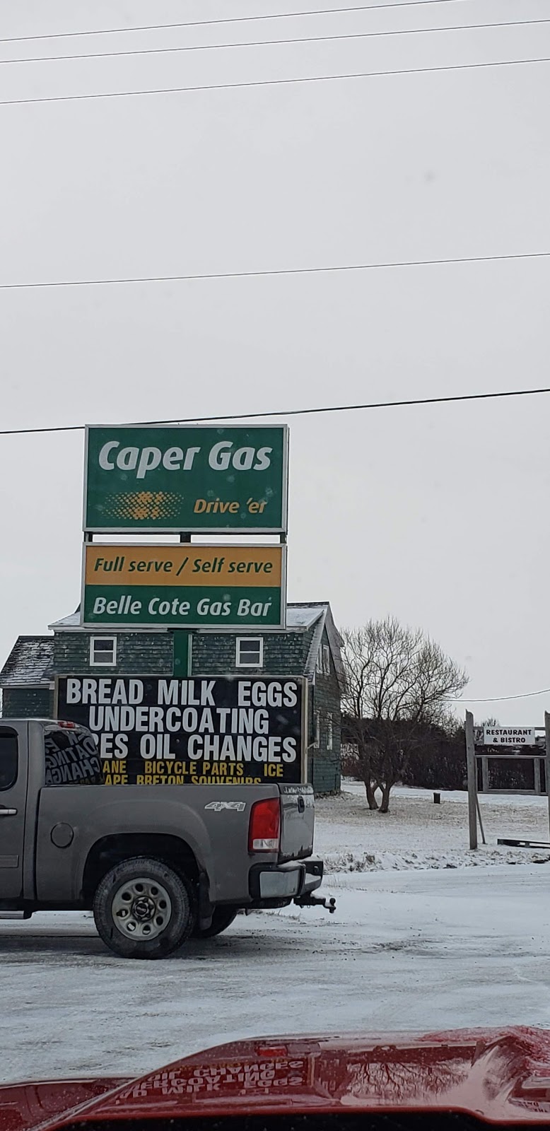 Caper Gas Belle Cote bellecotegasbar@gmail.com | 10787 Cabot Trail, Belle Côte, NS B0E 1C0, Canada | Phone: (902) 235-2416