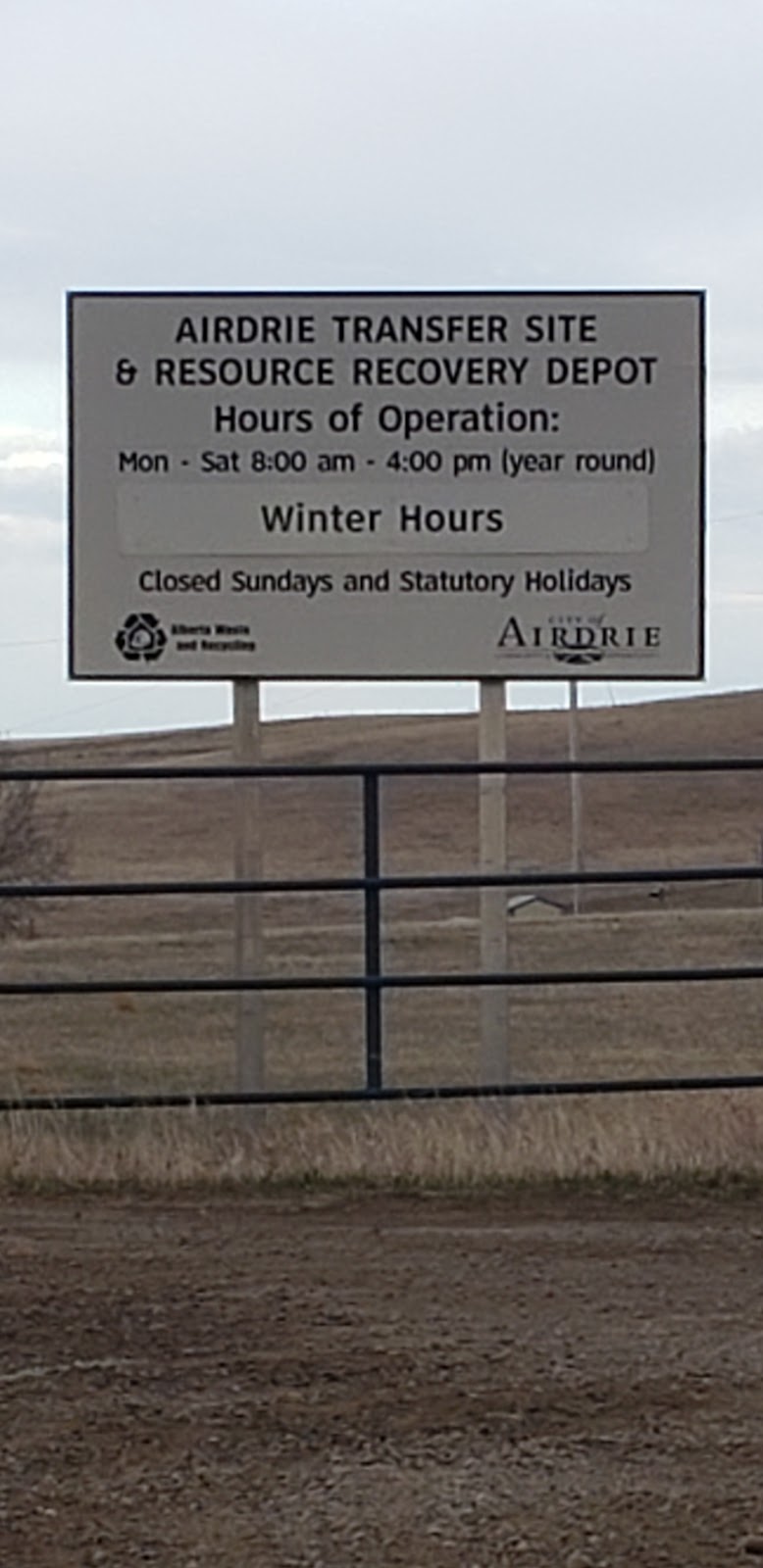 Airdrie Transfer Site | AB-567, Airdrie, AB T0M 0E0, Canada | Phone: (403) 948-0808
