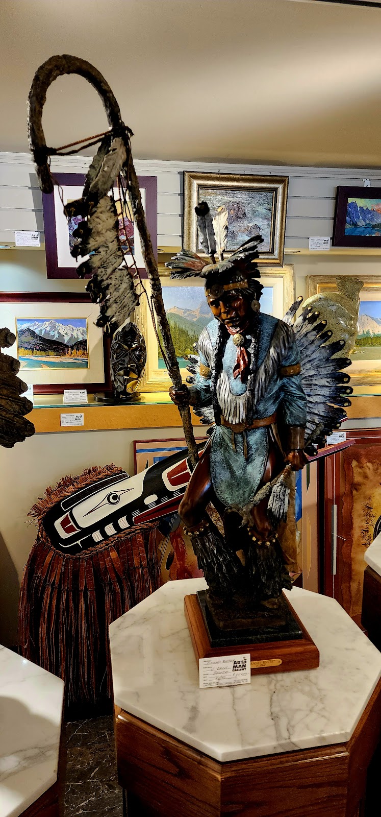 Art Of Man Gallery | 111 Lake Louise Dr, Lake Louise, AB T0L 1E0, Canada | Phone: (403) 522-3684