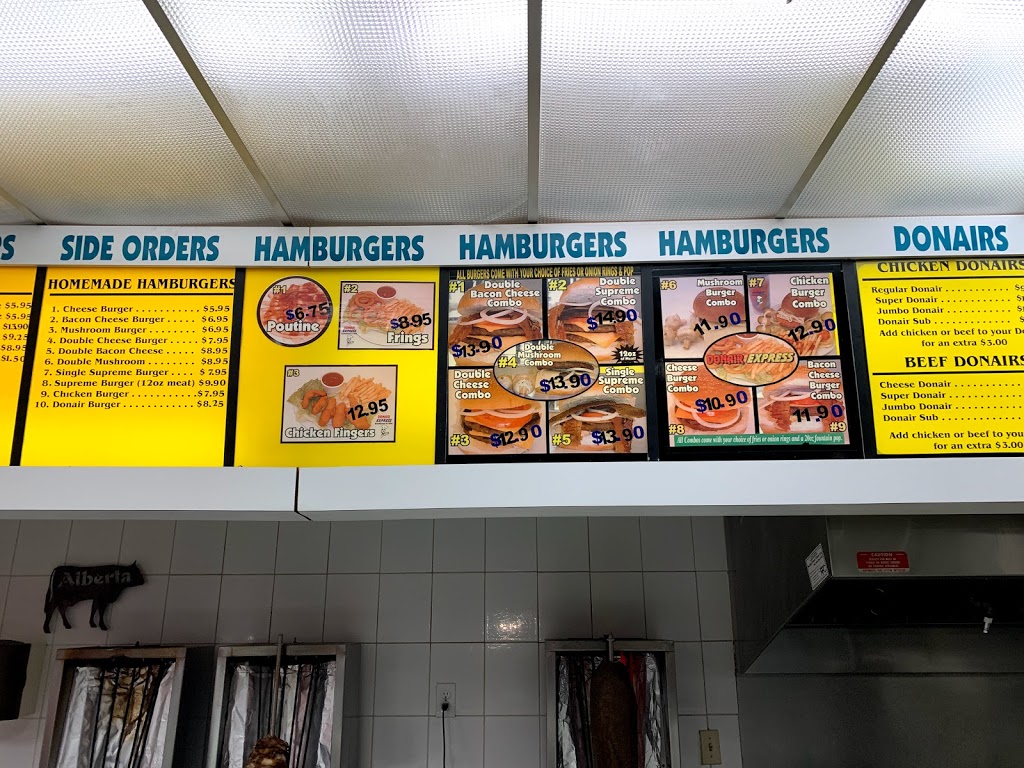 Donair Express | 8523 118 Ave NW, Edmonton, AB T5B 0S8, Canada | Phone: (780) 474-5508