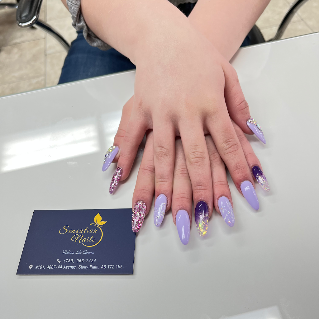 Sensation Nails | 4807 44 Ave, Stony Plain, AB T7Z 1V5, Canada | Phone: (780) 963-7424