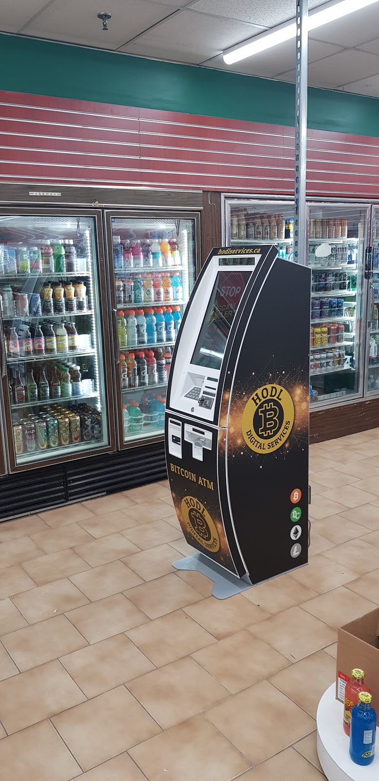 HODL Bitcoin ATM in Tomken Plaza G&G | 925 Rathburn Rd E Unit 11, Mississauga, ON L4W 4C3, Canada | Phone: (416) 840-5444