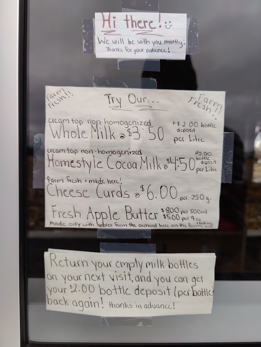 Express Ridge Dairy | 790 King St N, St. Jacobs, ON N0B 2N0, Canada | Phone: (226) 972-4803
