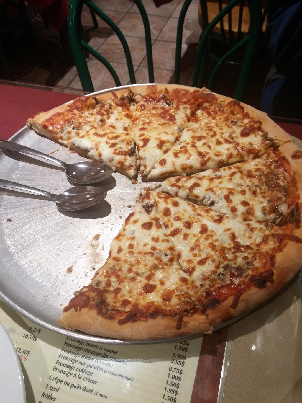 Ancien Four A Pizza | 138 Rue Principale, Laval, QC H7X 3V2, Canada | Phone: (450) 689-7000