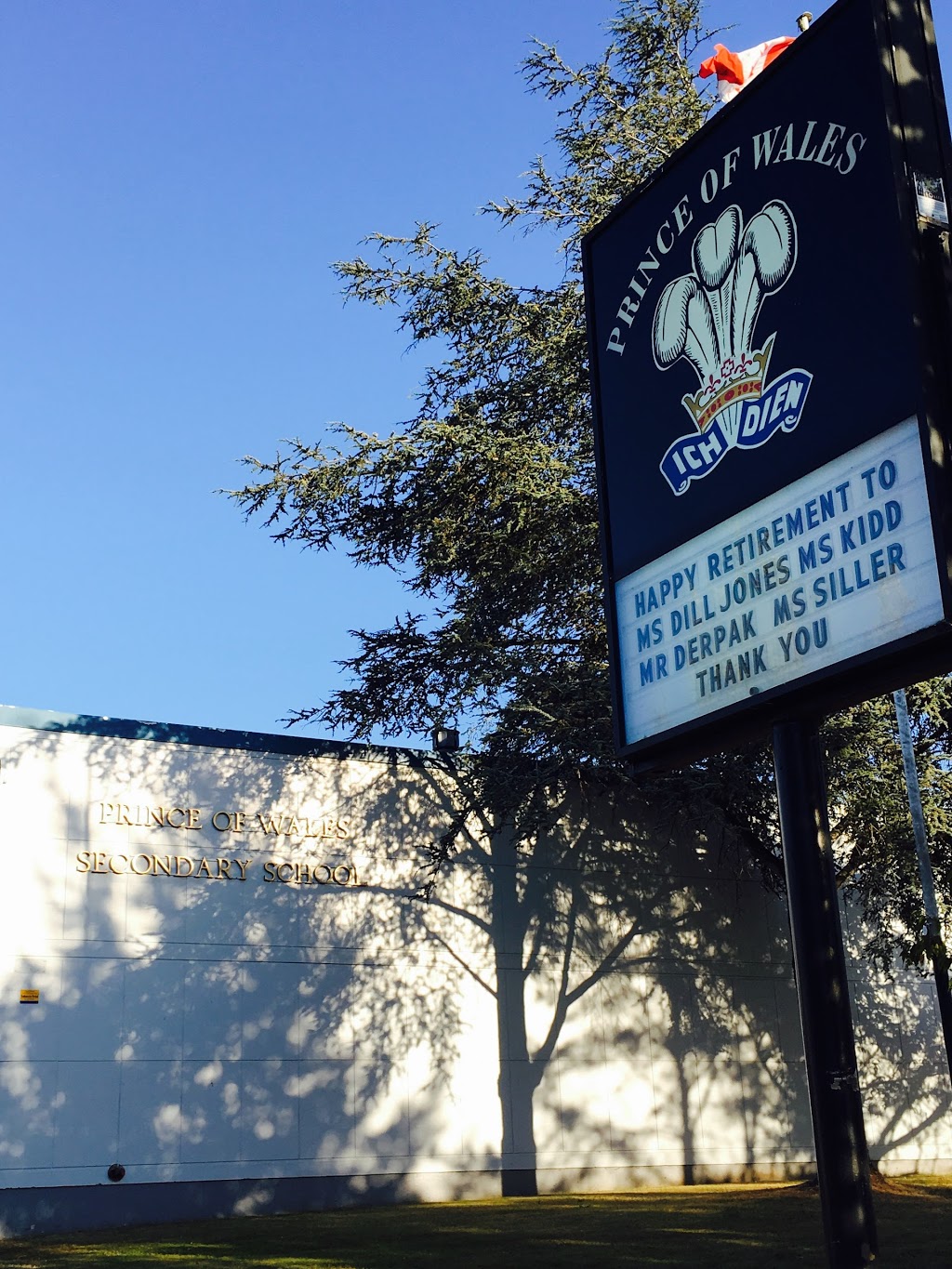 Prince of Wales Secondary School | 2250 Eddington Dr, Vancouver, BC V6L 2E7, Canada | Phone: (604) 713-8974