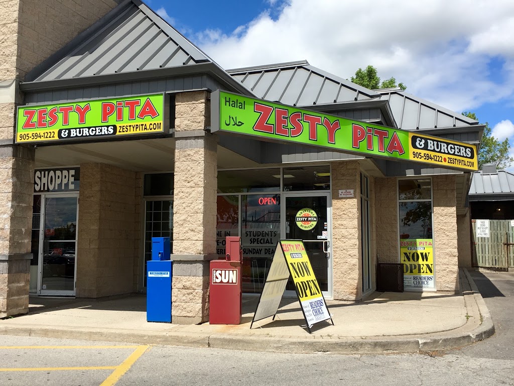 Zesty Pita - Shawarma & Halal Catering | 3505 Upper Middle Rd, Burlington, ON L7M 4C6, Canada | Phone: (905) 594-1222