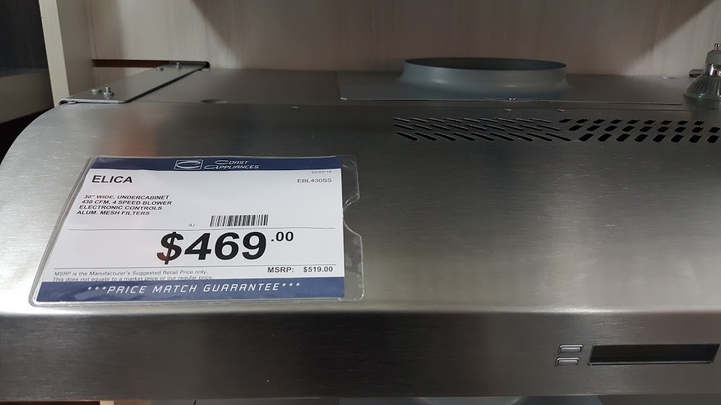 Coast Appliances | 18503 Stony Plain Rd, Edmonton, AB T5S 0C1, Canada | Phone: (780) 451-6095