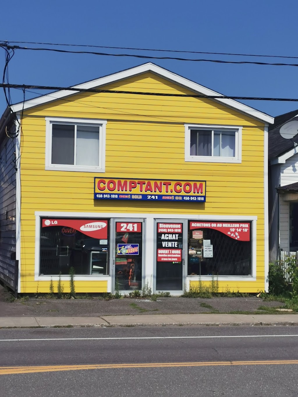 Comptant.com Sorel-Tracy | 241 Bd Fiset, Sorel-Tracy, QC J3P 3P8, Canada | Phone: (450) 943-1010