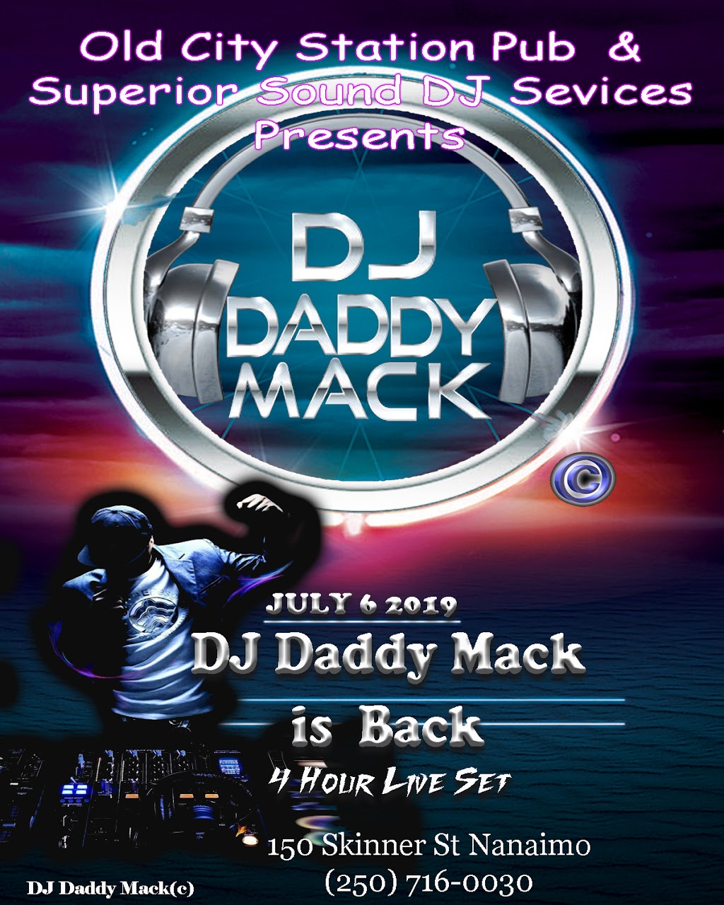DJ Daddy Mack: Sound & Design | 638 Ridgebank Crescent, Victoria, BC V8Z 4Y3, Canada | Phone: (250) 216-8401