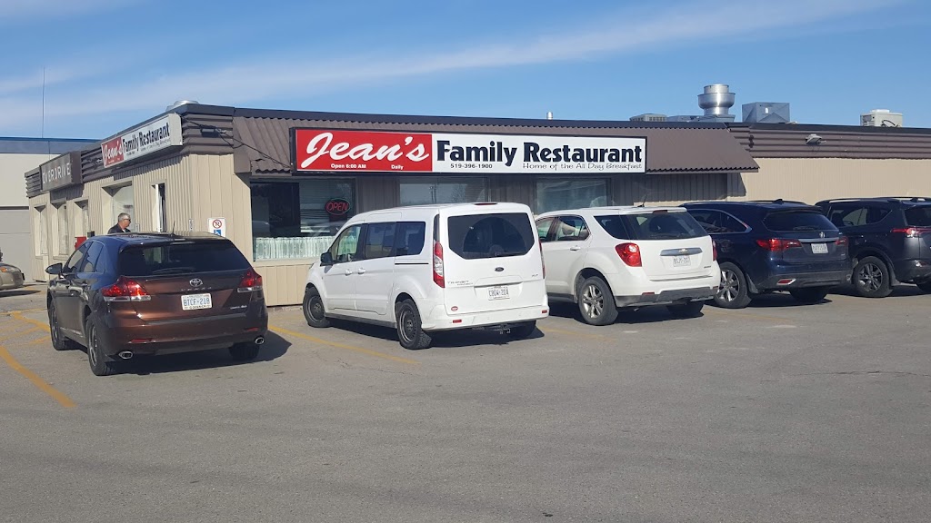 Jeans Family Restaurant | 1120 Sutton St, Kincardine, ON N2Z 2C5, Canada | Phone: (519) 396-1900