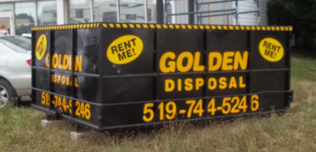 Golden Disposal Waste & Recycling Services | point of interest | 515 Sawmill Rd, Waterloo, ON N2J 4G8, Canada | 5197445246 OR +1 519-744-5246