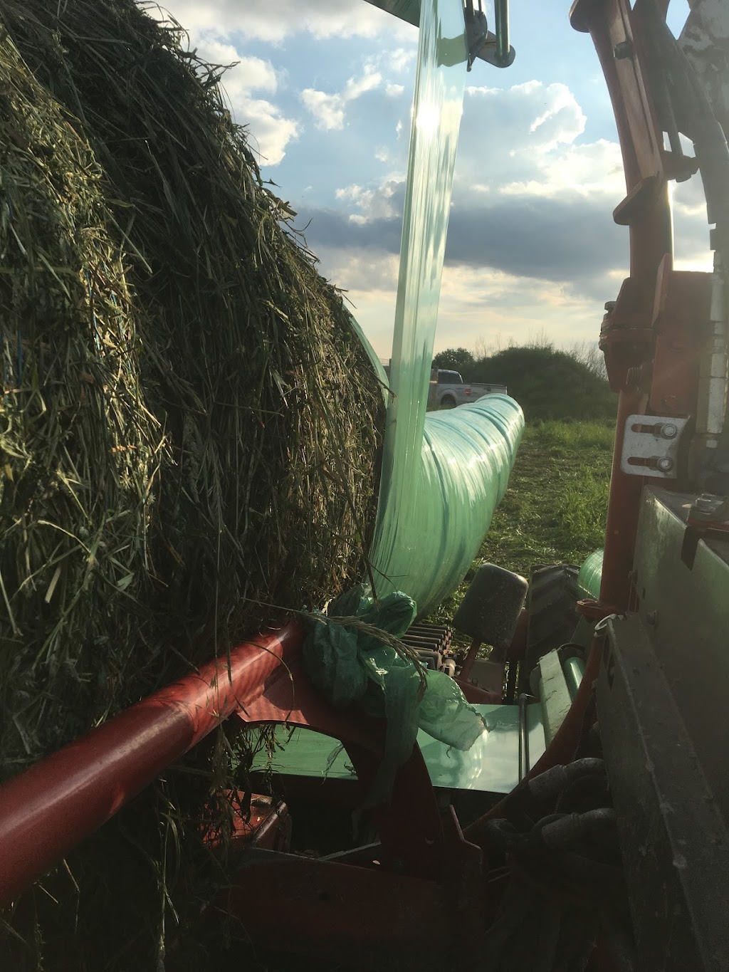 Trevor Beatty bale wrapping | 1353 Concession Rd 13, Cannington, ON L0E 1E0, Canada | Phone: (705) 344-4916
