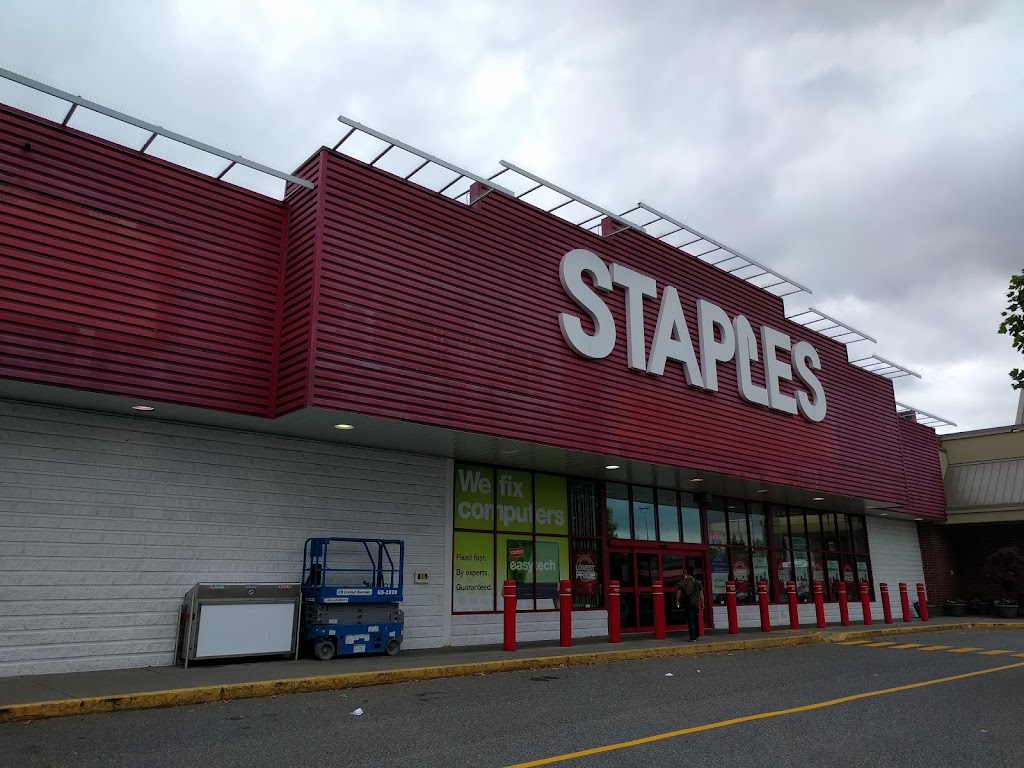 Staples | electronics store | 32500 S Fraser Way Unit 110, Abbotsford, BC V2T 1X3, Canada | 6048703440 OR +1 604-870-3440