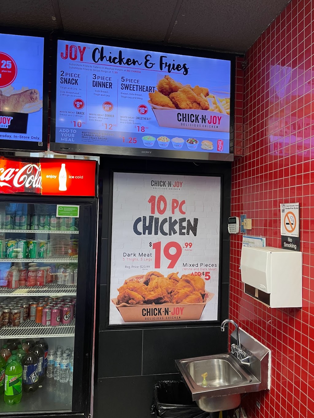 CHICK•N•JOY | 705 Kingston Rd, Pickering, ON L1V 6K3, Canada | Phone: (905) 492-7288