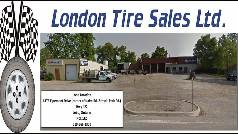 London Tire Sales Ltd | 6376 Egremont Dr, Komoka, ON N0L 1R0, Canada | Phone: (519) 666-1350