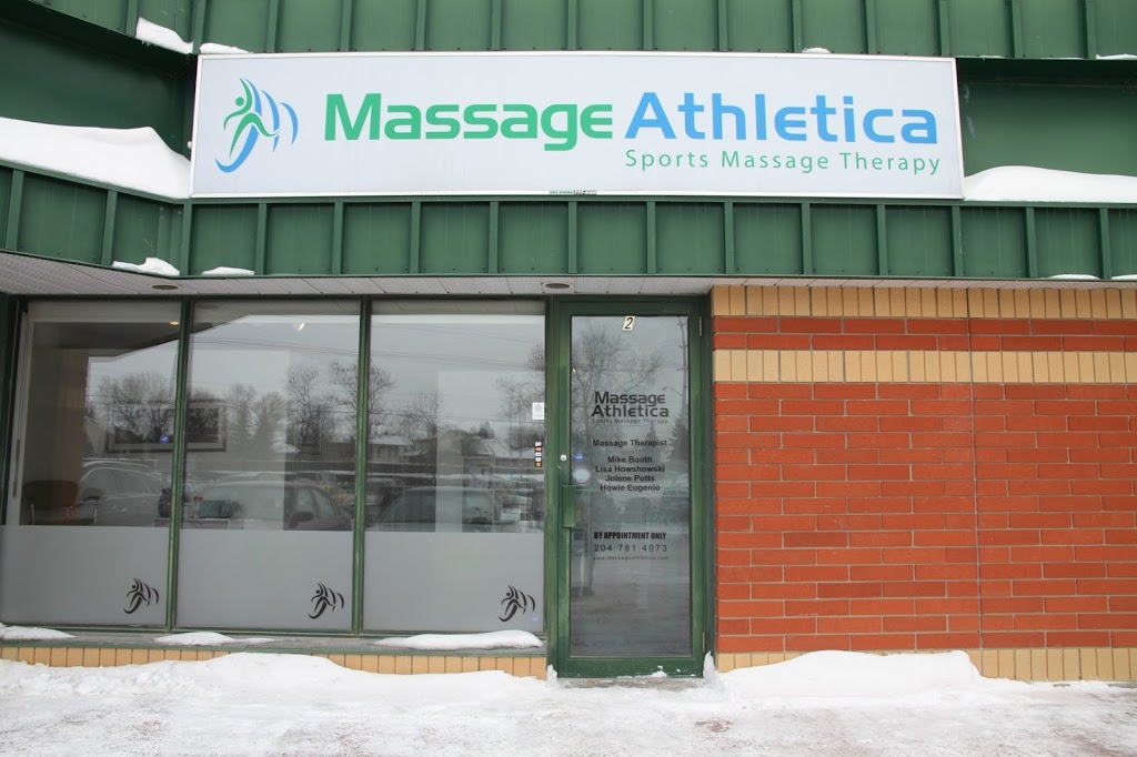 Massage Athletica | 2-1080, Waverley St, Winnipeg, MB R3T 5S4, Canada | Phone: (204) 781-4073