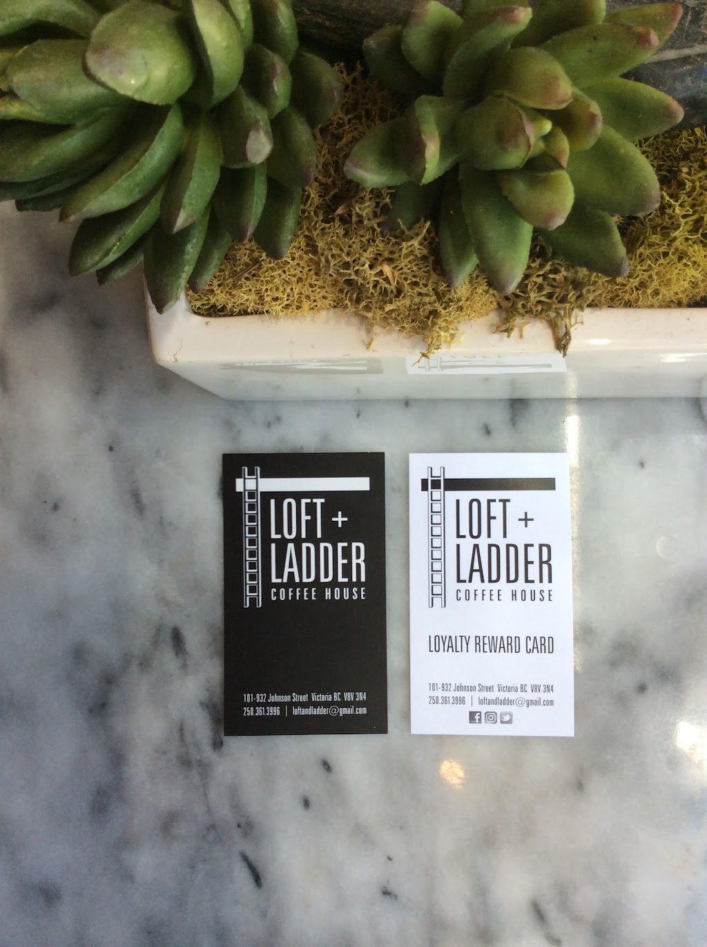 Loft and Ladder Coffee House | 101-932 Johnson St, Victoria, BC V8V 3N4, Canada | Phone: (250) 361-3996