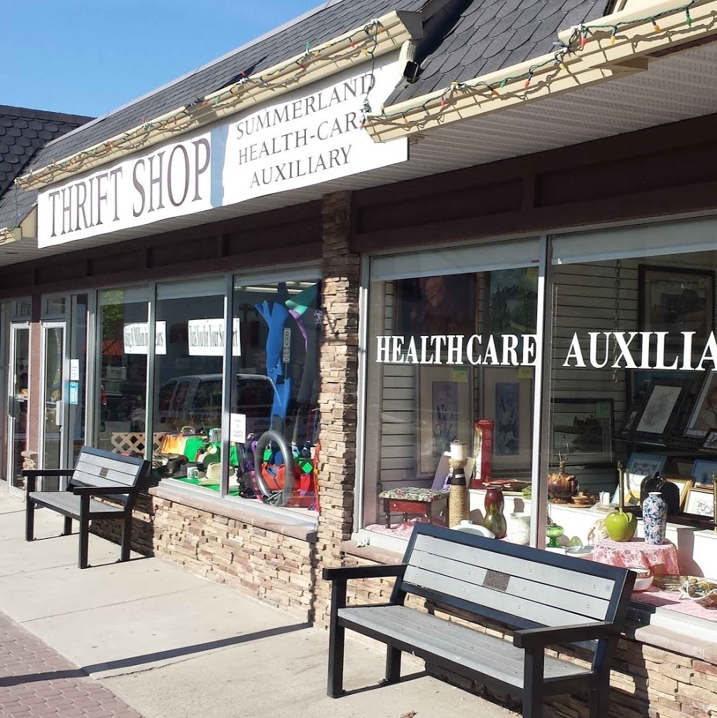 Summerland Health Care Auxiliary Thrift Shop | 13216 Victoria Rd N, Summerland, BC V0H 1Z0, Canada | Phone: (250) 494-9102