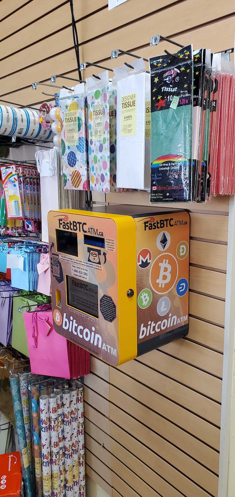 FastBTC Bitcoin ATM - QuikPik Variety Store | 221 Miller Dr Unit# 1, Georgetown, ON L7G 6G4, Canada | Phone: (888) 832-1282