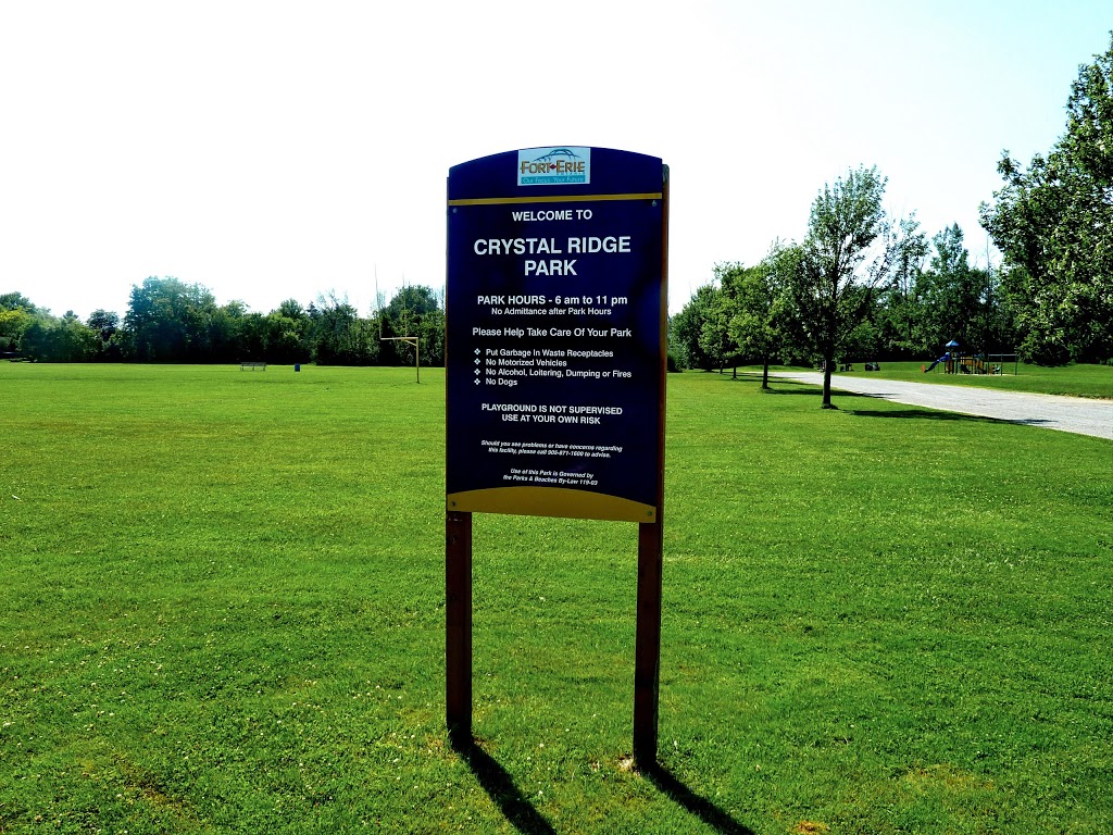 Crystal Ridge Park | 109 Ridge Rd S, Fort Erie, ON L0S 1B0, Canada