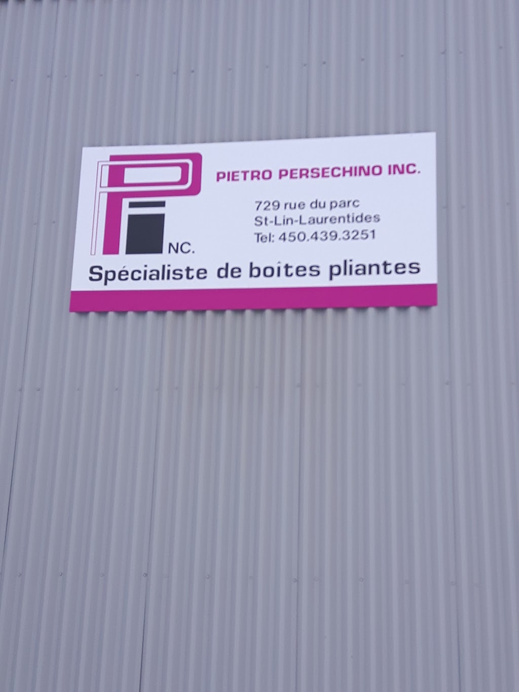 Pietro Persechino Inc | 729 Rue du Parc, Saint-Lin - Laurentides, QC J5M 3A2, Canada | Phone: (514) 990-1720