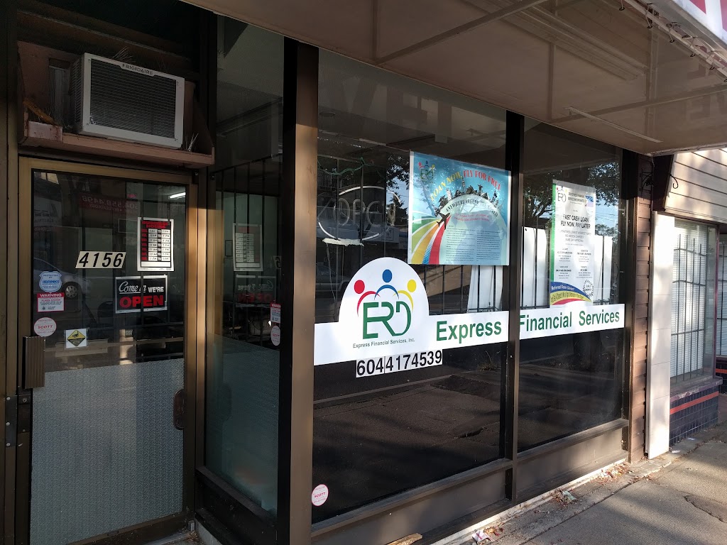 Express Financial Services | 5118 Joyce St, Vancouver, BC V5R 4H1, Canada | Phone: (604) 417-4539