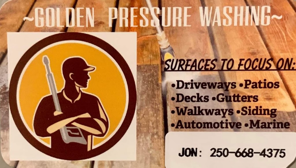 Golden Pressure Washing | 2795 Webster Rd, Nanaimo, BC V9R 6W7, Canada | Phone: (250) 668-4375