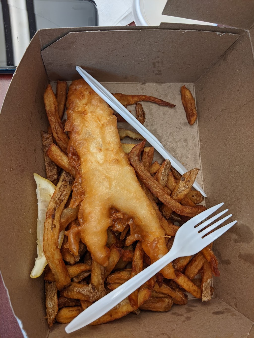 Fin City Fish & Chips Restaurant | 61 Albert Rd, Tiverton, ON N0G 2T0, Canada | Phone: (519) 368-2483