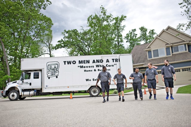 Two Men And A Truck | 3528 78 Ave NW, Edmonton, AB T6B 2X9, Canada | Phone: (780) 391-7000