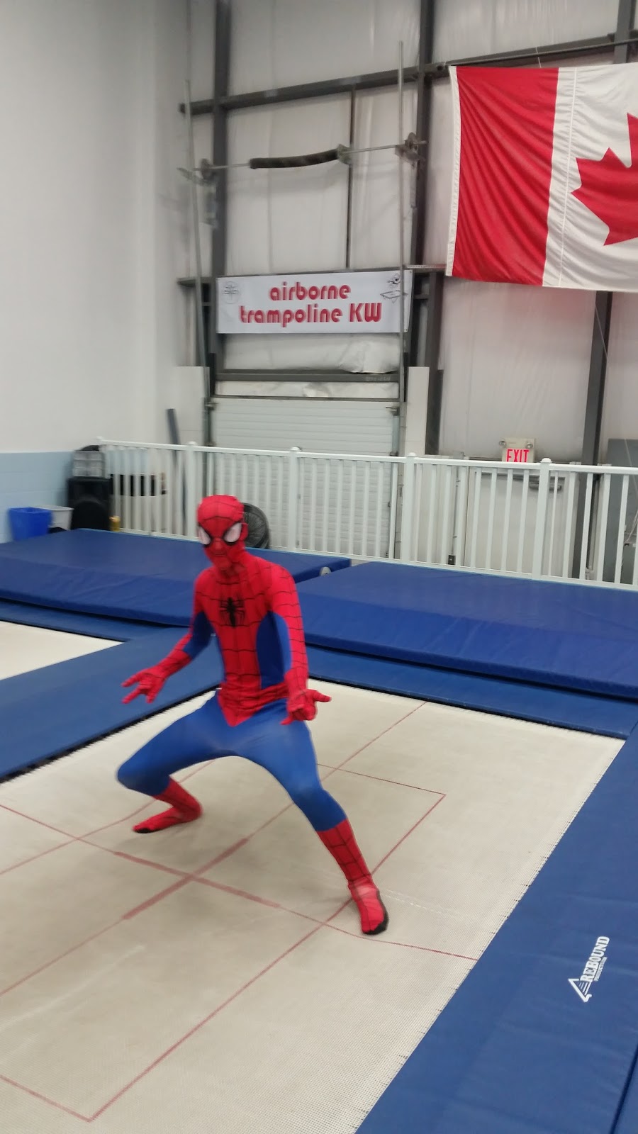Airborne Trampoline KW | 115 Saltsman Dr #11, Cambridge, ON N3H 4R7, Canada | Phone: (519) 653-7713