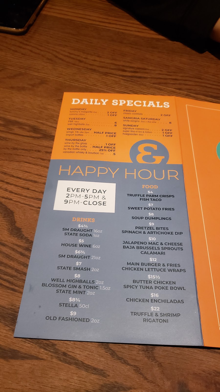 State & Main Kitchen & Bar | 3584 Major MacKenzie Dr W, Vaughan, ON L4H 3T6, Canada | Phone: (289) 917-0198