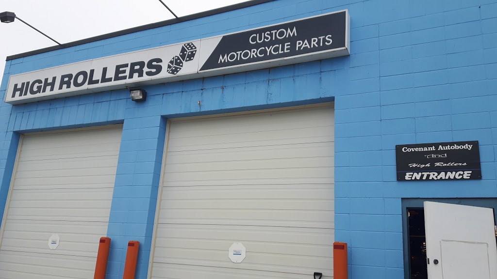 Highrollers Custom Motorcycle Parts | 3004 120 Ave NE Bay 2, Edmonton, AB T6S 1E1, Canada | Phone: (587) 591-1740