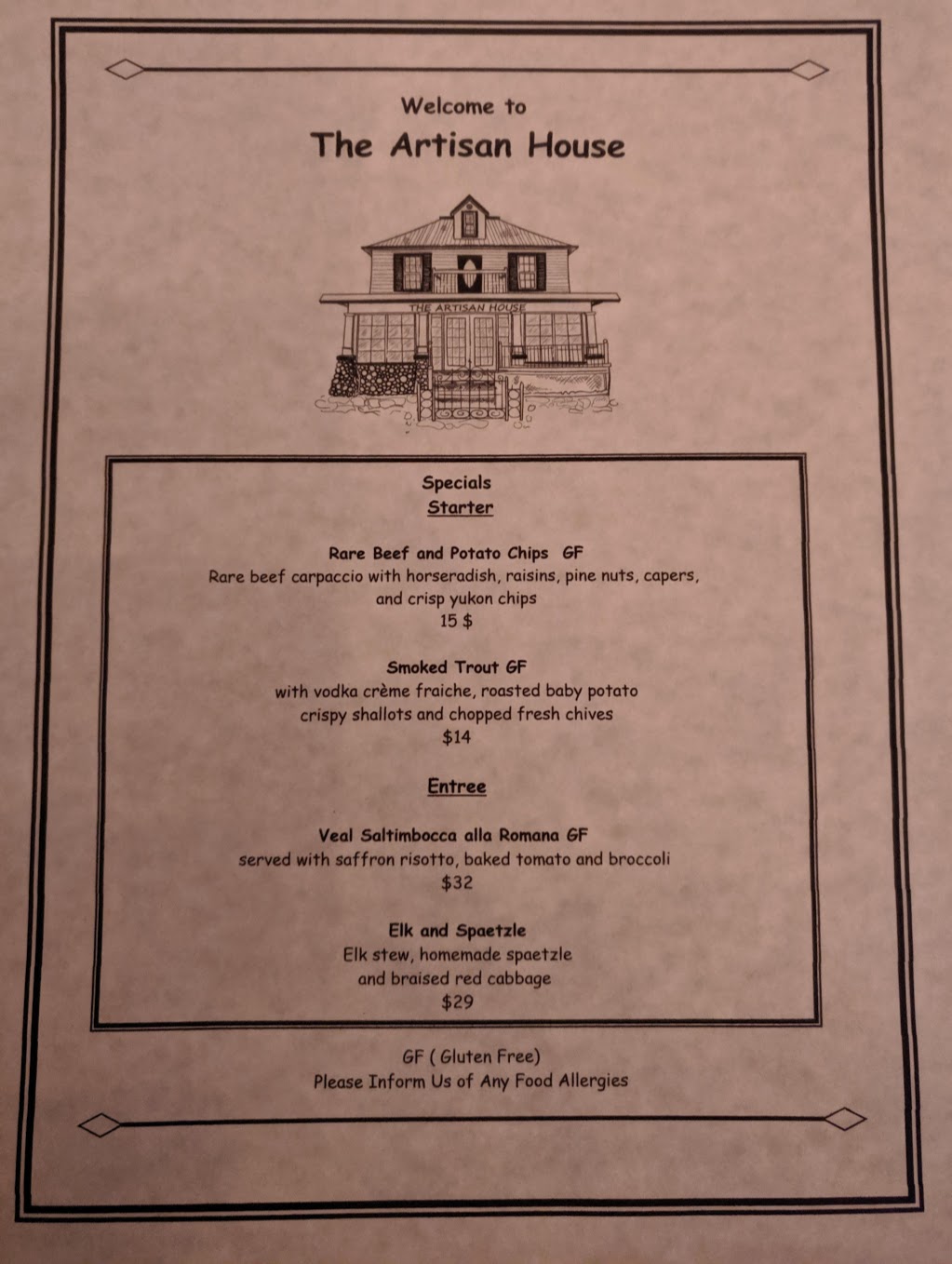 The Artisan House | 21 West Street S, Huntsville, ON P1H 1P2, Canada | Phone: (705) 787-0662