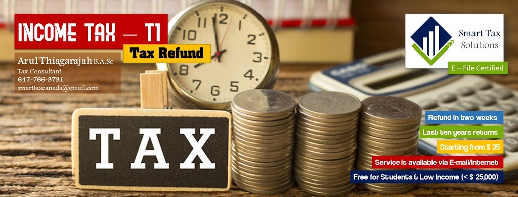 Smart Tax Solutions | 59 William Fair Dr, Bowmanville, ON L1C 0T2, Canada | Phone: (647) 766-3731