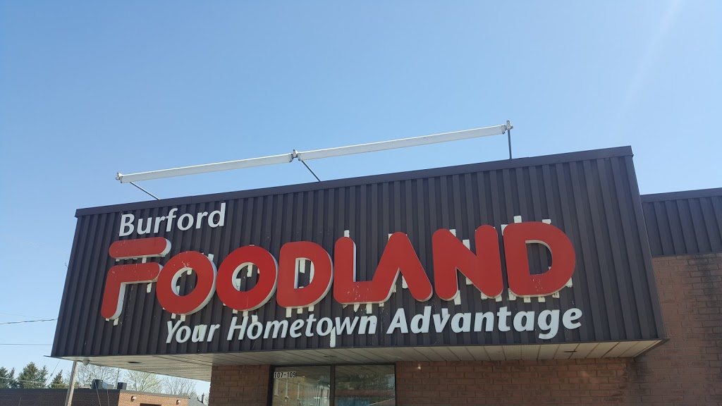 Foodland - Burford | 21 King St E, Burford, ON N0E 1A0, Canada | Phone: (519) 449-5666