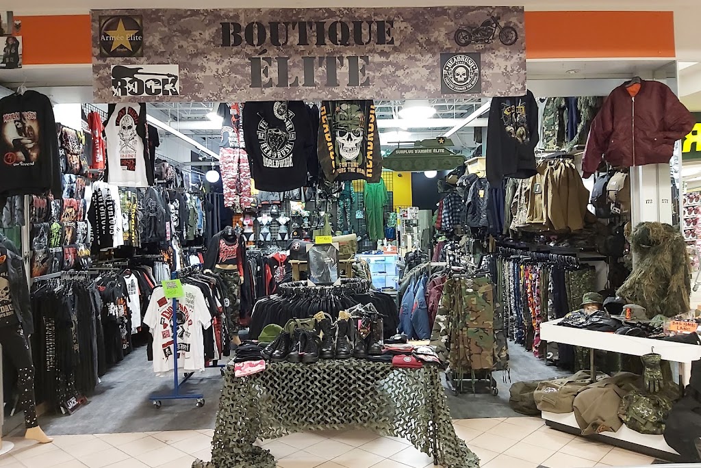 Boutique Élite (Headrush armée Rock)Surplus d Armée Élite | Dans centre commercial, 200 Bd DAnjou, Châteauguay, QC J6K 1C5, Canada | Phone: (514) 777-8262