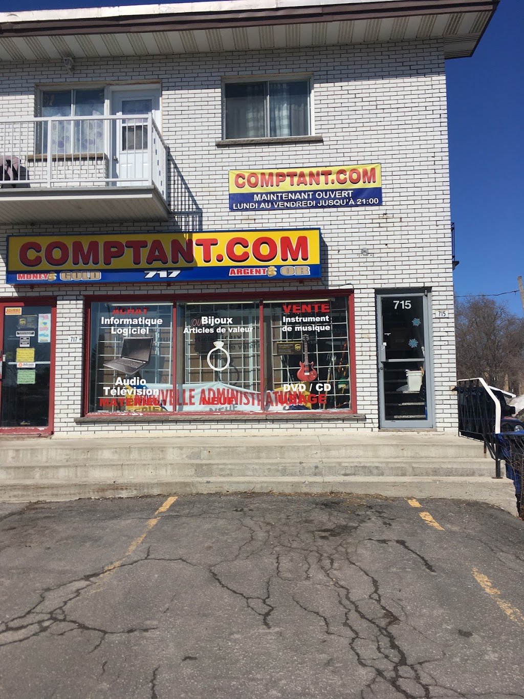 Comptant.com | Pawnshop Terrebonne | 717 Bd des Seigneurs, Terrebonne, QC J6W 1T5, Canada | Phone: (450) 492-3456